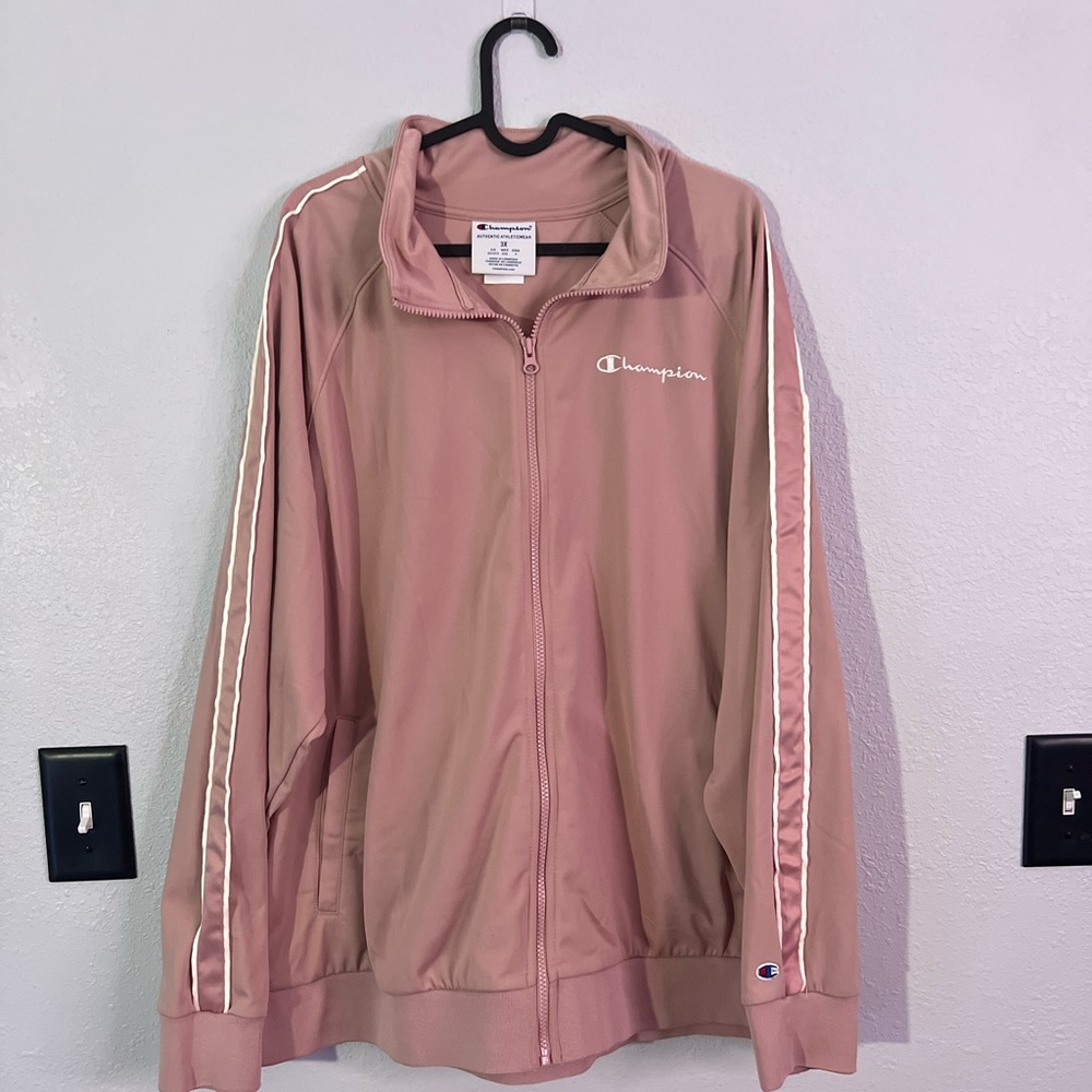 Champion Track Jacket Zip Up - Women’s Plus Size 3X